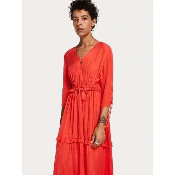 scotch and soda orange dress Women's Scotch & Soda Casual Dresses